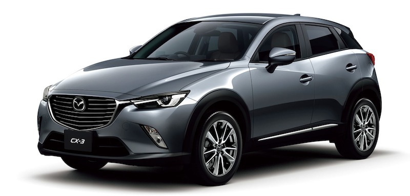 CX-3は1.5Lディーゼルエンジンを搭載。XD(6AT)は237万6000円。JC08モード燃費は23.0km/L