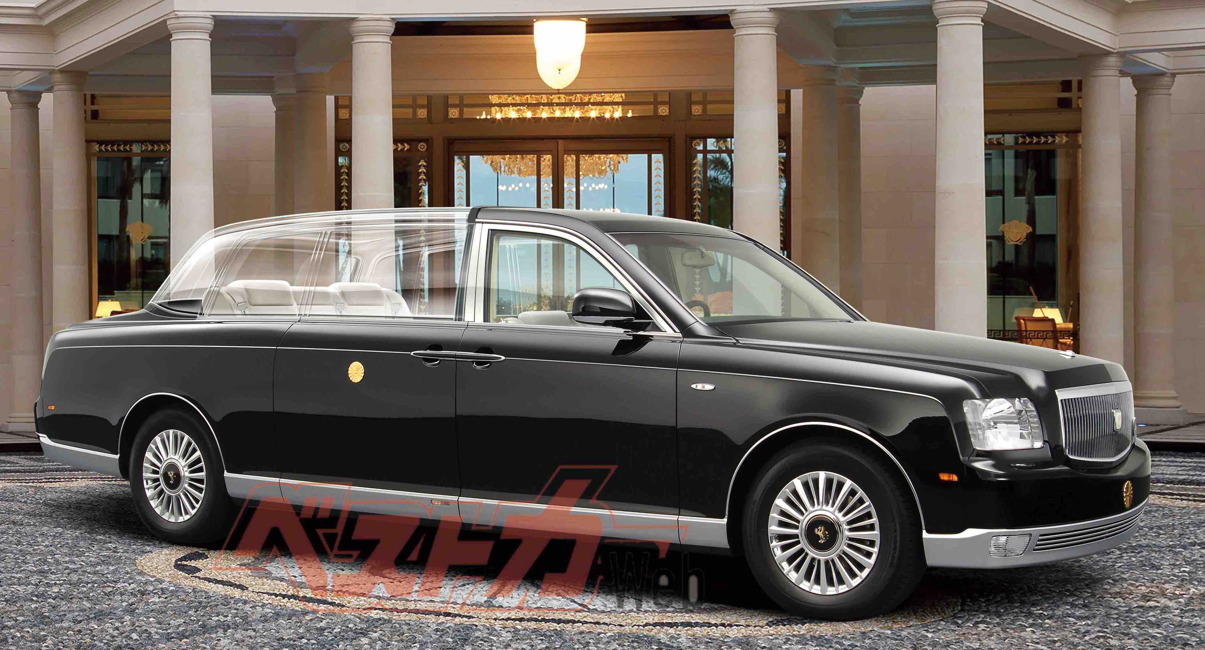 センチュリーが新天皇パレード車に決定 予算はなんと8000万円 さっそくcgで制作してみた 自動車情報誌 ベストカー