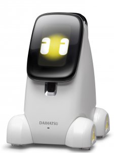 孫を意味するニポテは、イコイコに<br> 付属するロボット。乗車する人たち<br> がニポテに話しかけると、移動に関<br> することをお世話してくれる 