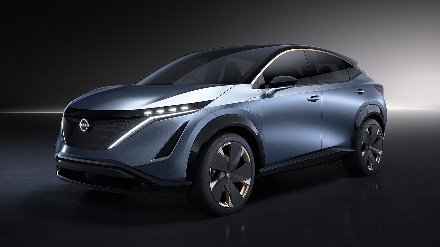【画像ギャラリー】東京モーターショー2019で世界初公開された2モーター4WD EVの日産アリアコンセプト ... 【画像ギャラリー】東京モーターショー2019で世界初公開された2モーター4WD EVの日産アリアコンセプト ...