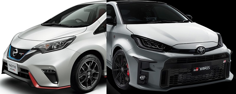 Grヤリスvs ノートnismo 性能とコスパで 買い はどっちだ決戦 自動車情報誌 ベストカー