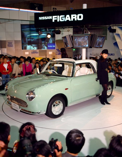 1989年の東京モーターショーに出展されたフィガロ・コンセプト