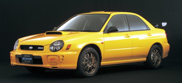 S202（2002年）／軽量なだけにパワーウェイトレシオは歴代のSTI コンプリートカー最良値の4.15を誇る