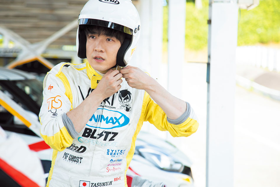今年3月に運転免許を取得したばかりの若葉マーク・畠中祐がレースデビュー！