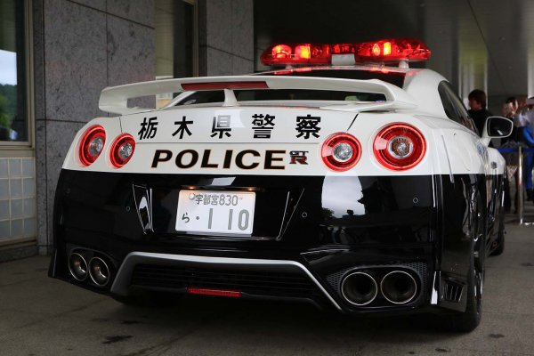 栃木県警の高速隊に所属しているということで高速道路での取り締まりにも使われているという。取り締まられたらジタバタしても無駄