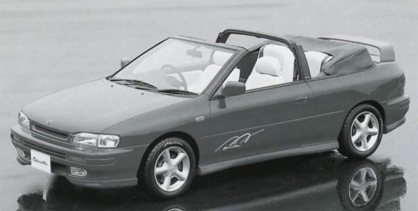 東京モーターショー1995に出展されたリトナベースのオペレッタは4シーターオープンだった。残念ながら市販化されることはなかった