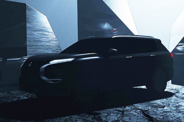 三菱自動車は、2020年12月10日に新型アウトランダーのデザインの一部を世界初公開した