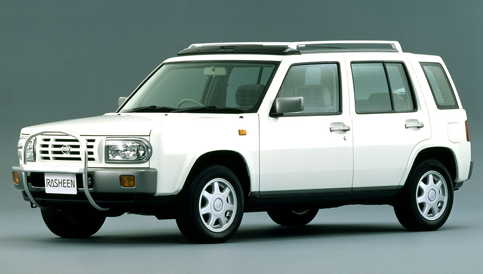 1994～2000年に販売されたラシーン。SUV風デザインを楽しむ、これもある意味パイクカーだった
