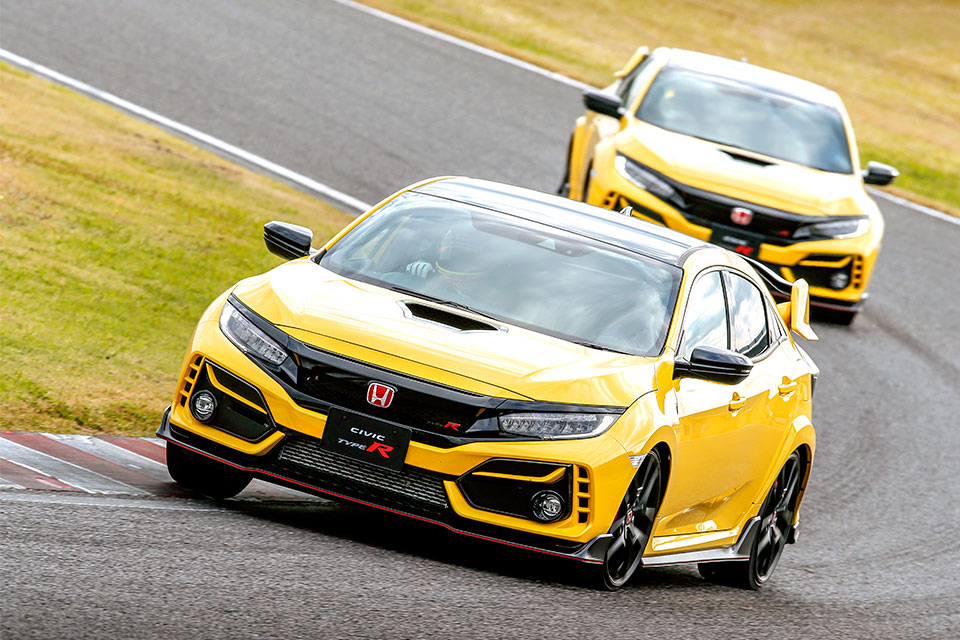 鈴鹿サーキット本コースを走ったのは200台限定のリミテッドエディション。新型シビックタイプRの究極の仕様だ