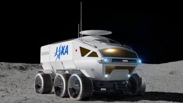 ルナ・クルーザーはトヨタがJAXA(宇宙航空研究開発機構)と共同で開発中の月面車。MIRAIで培ってきた燃料電池車の技術が盛り込まれている