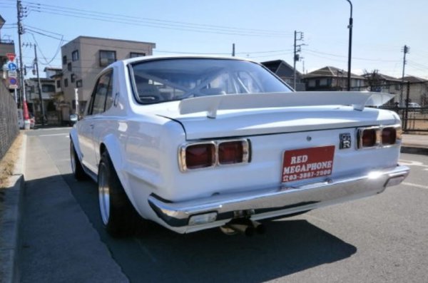 スカイライン ジャパン リアバイザー 4ドア 旧車 ハコスカ ケンメリ
