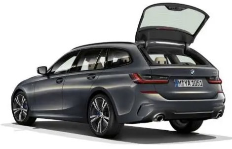 BMWでもSUVにはガラスハッチの設定はない　SUVの場合はガラス位置が高いため、余計不便なのだろう（写真は3シリーズツーリング）