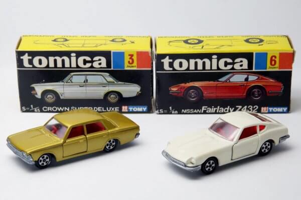1970年8月18日に発売された初代トミカ
