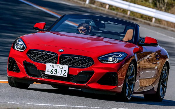 BMW Z4…車体の基本骨格やパワートレーンなどをスープラと共用するZ4。スタイリッシュだ