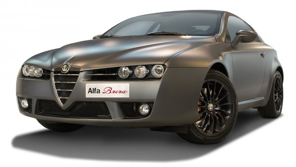 限定車ではあるが市販車で初めてマット塗装を採用したアルファロメオ・ブレラ