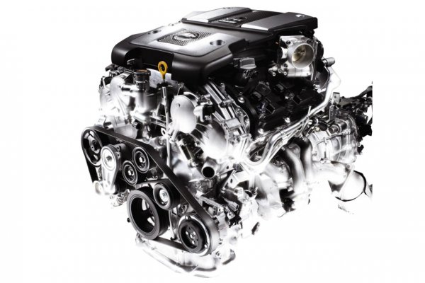 現行フェアレディZ搭載のVQ37VHRエンジン。3.7L V6　NAエンジンは、無過給ながら最高出力336psを発揮