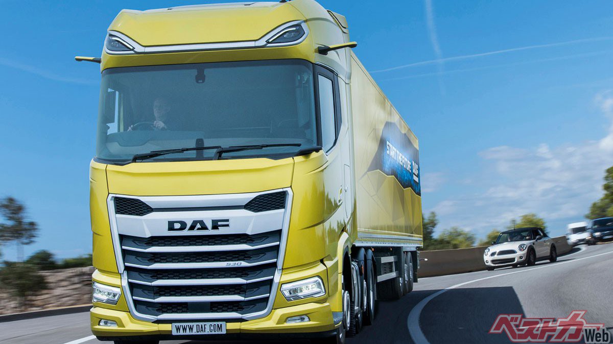 圧倒的居住性のキャブを見よ これがオランダdafのフラッグシップだ 自動車情報誌 ベストカー 圧倒的居住性のキャブを見よ これがオランダdafのフラッグシップだ 自動車情報誌 ベストカー