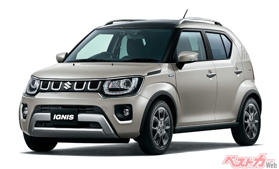 スズキ イグニス。写真はハイブリッドMF