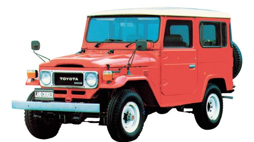 ランドクルーザー40系は、トヨタジープBJ型と20系を経て1960年に発売され、1984年までの長きにわたって販売された