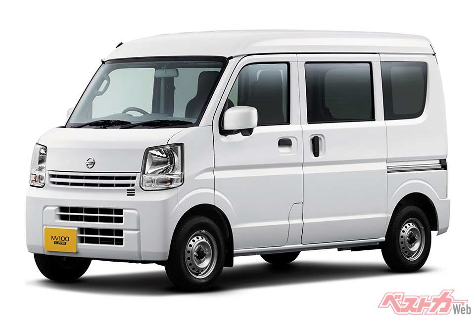 日産 NV100クリッパー/クリッパー・リオ(一部改良・9月22日発売)。USB電源を標準とするほか、オプションで電動格納ミラーも選べるようになった