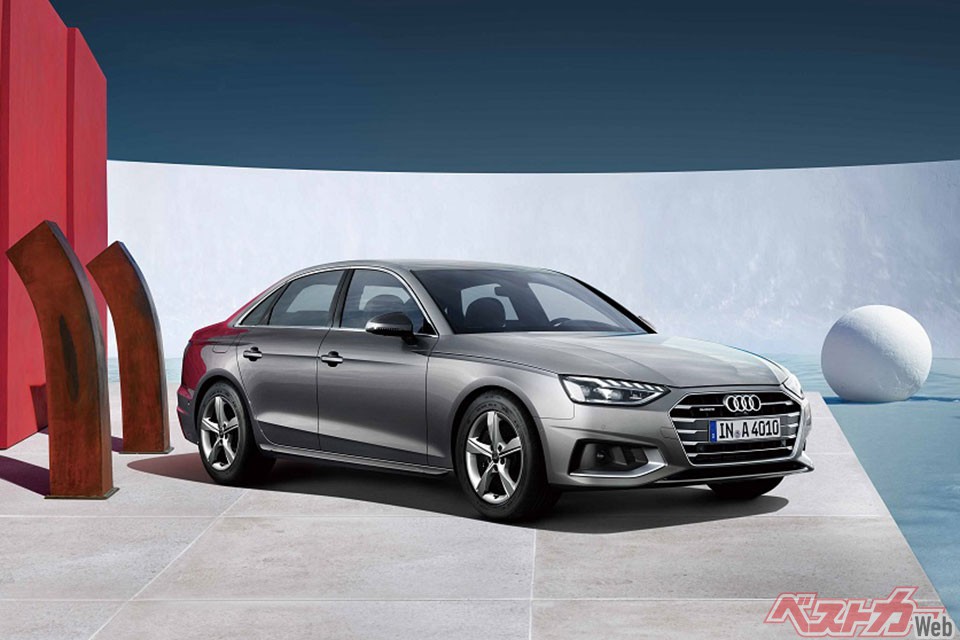 アウディ全車種(価格改定・10月1日改定)。A4 40 TDIは価格改定の他にMHEV化、出力向上されたうえで販売された