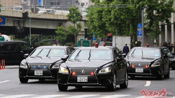 東奔西走する「総理大臣の専用車」～6台の現役車が分刻みのスケジュールをサポート