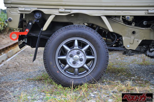 ハイゼットはより大径タイヤが履ける