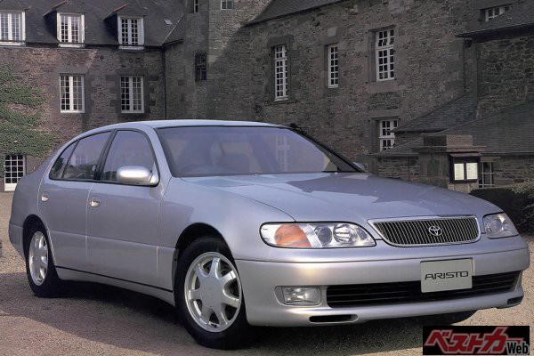 初代アリスト。アメリカでは200万円オーバーの価格で取引されるケースも少なくないようだ