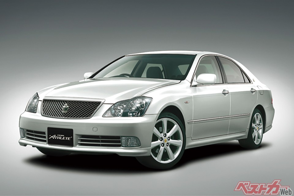 第6位:12代目クラウン(2003年)。クラシッククラウンを欲しいと思ったことはあっても新車で欲しいと思ったのはこれのみ