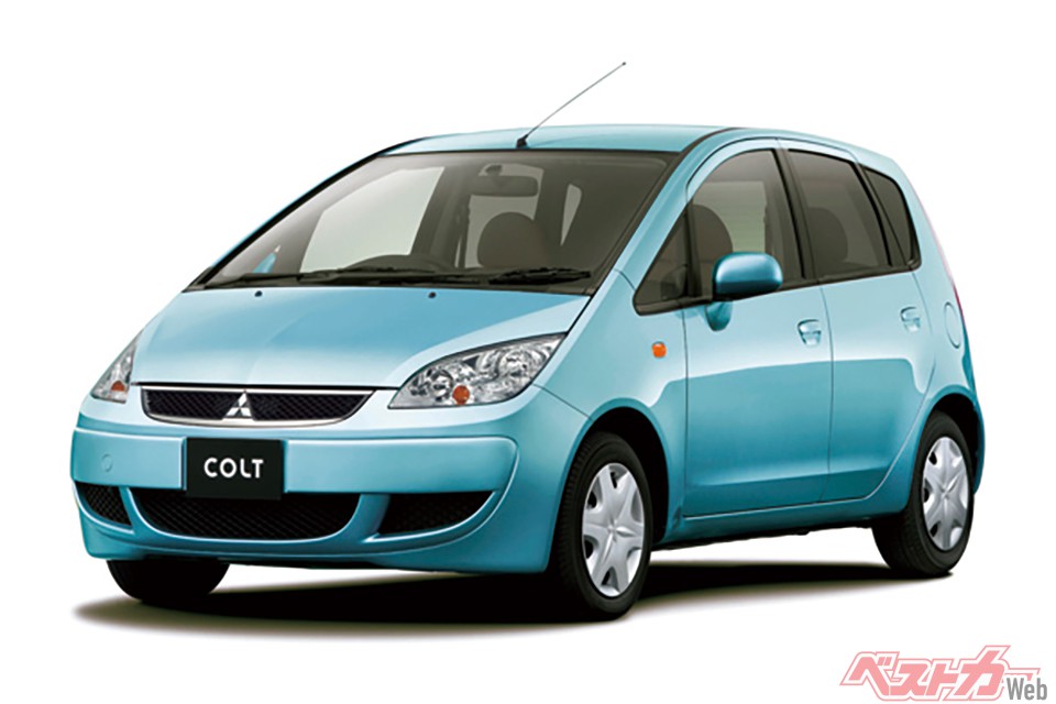 第5位:コルト(2002年)。ダイムラー・クライスラーと共同開発したコンパクトカーの意欲作。走りの実力も高い