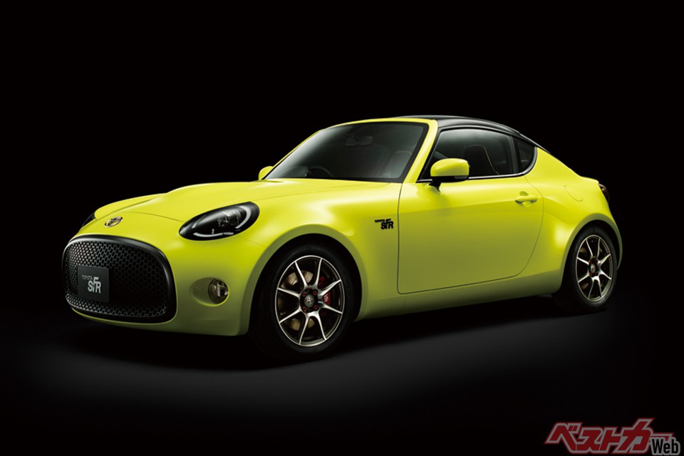 トヨタ S-FR ●初公開:東京モーターショー 2015全長3990×全幅1695×全高1320mmという86よりもコンパクトなFRスポーツ。標榜した200万円以下、というのはハードルが高すぎたのだろうか……