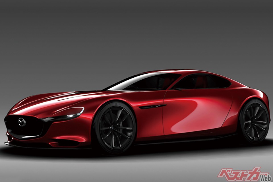 マツダ RX-VISION ●初公開:東京モーターショー2015 SKYACTIV-R搭載のロータリースポーツで、世界が色めき立った。市販確定と煽ったが結局お蔵入り。フェラーリローマを凌駕するデザインも凄い