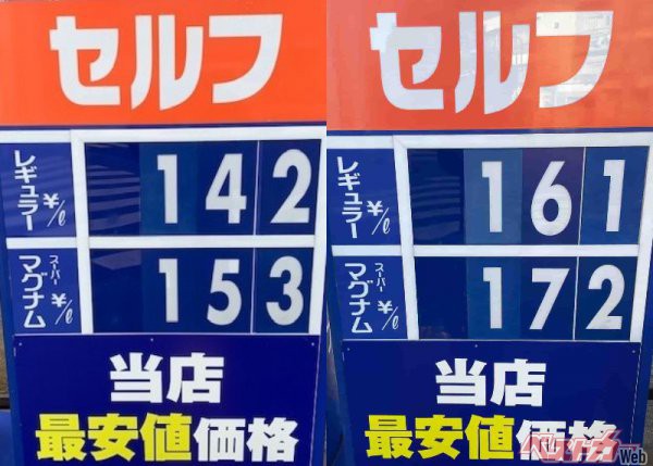 10週連続ガソリン価格値上がり! もう下がらないなら 燃費を少しでもよくしてガソリン代を減らすしかない!!!