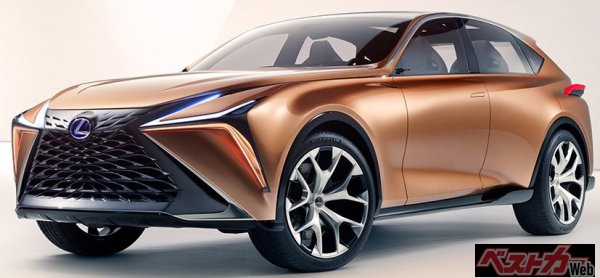 2018年に登場した、レクサスのコンセプトカー「LF-1 Limitless」。ポルシェカイエンやランボルギーニウルスといった、名だたるラグジュアリーSUVと戦うことを目指している、という