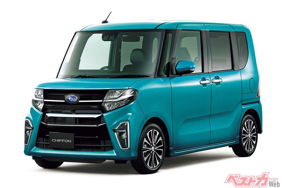 今回の改良でシフォンカスタムでは新色として「ターコイズブルーマイカメタリック」を採用した