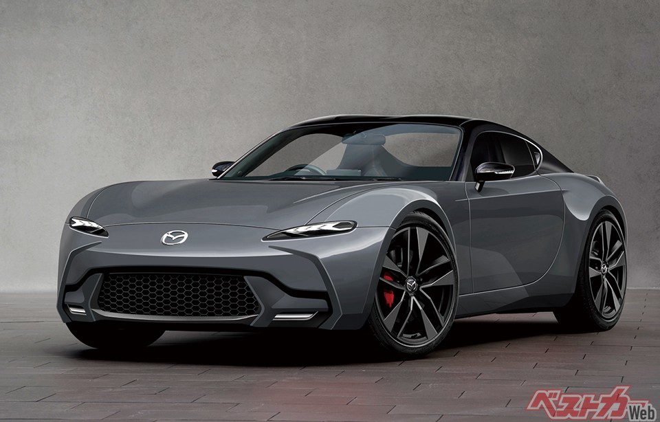 この秋というタイミングではデザインコンセプトの出展となっただろうが、マツダの本気を示すだけでもインパクト大。東京モーターショーで、その勇姿を見たかった!(画像はベストカー編集部による予想CG)
