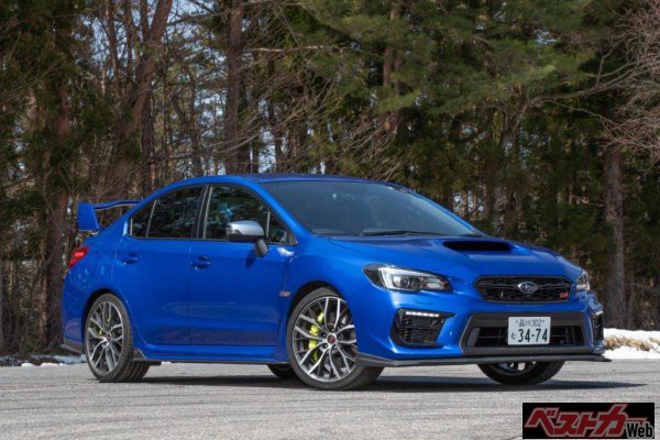 「EJ20」を搭載するスバルWRX STIは2019年12月に受注終了となった。過去販売されたモデルでの最高出力は329psで、S208とtypeRA-Rとなる