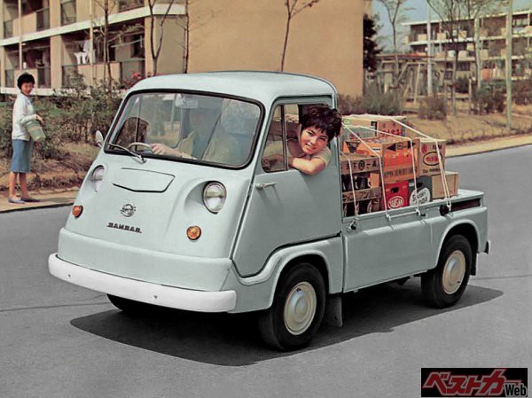 初代スバル サンバー(画像は1961年のもの)