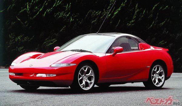 マツダ RX-01（1995年）　FD3S型RX-7の次期モデルになるはずだったロータリースポーツのコンセプトモデル。「4代目RX-7で市販化してほしかった！」（イイボシ）