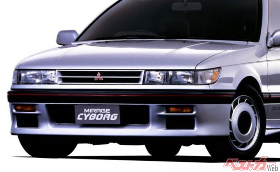その名も サイボーグ ターボのイメージを牽引した三菱ミラージュの実力と功績 自動車情報誌 ベストカー その名も サイボーグ ターボのイメージを牽引した三菱ミラージュの実力と功績 自動車情報誌 ベストカー