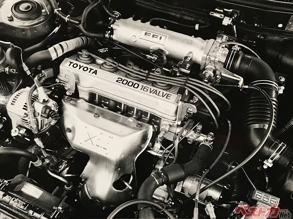 ハイメカツインカムを採用し長きに渡って搭載された3S-FE