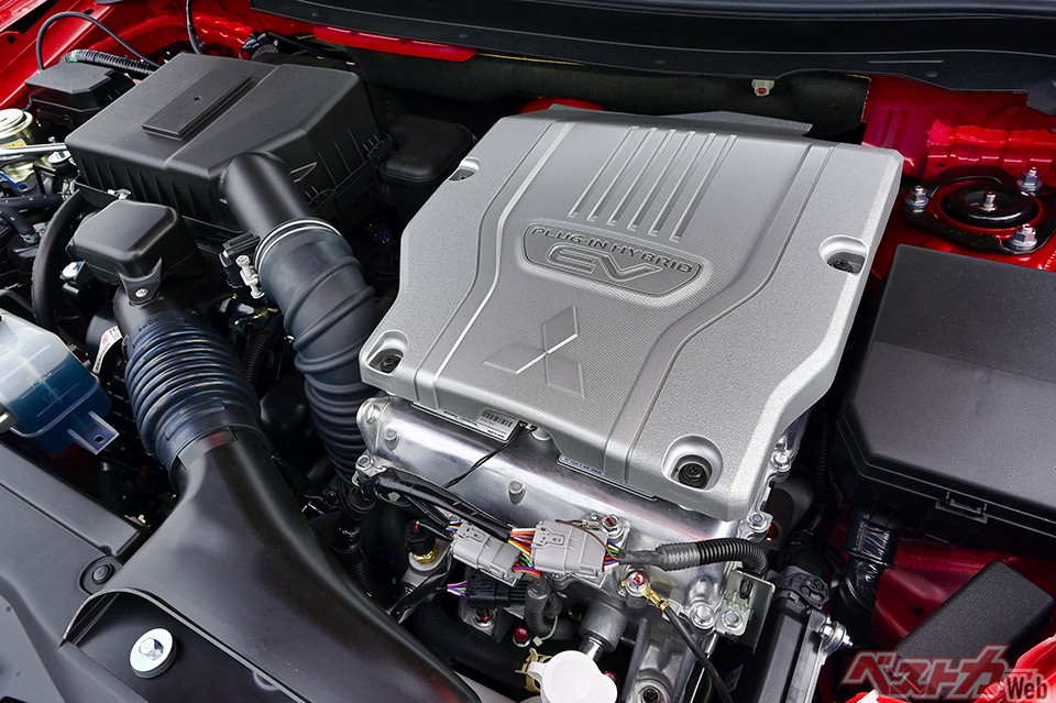エクリプスクロス PHEVに搭載されるユニット