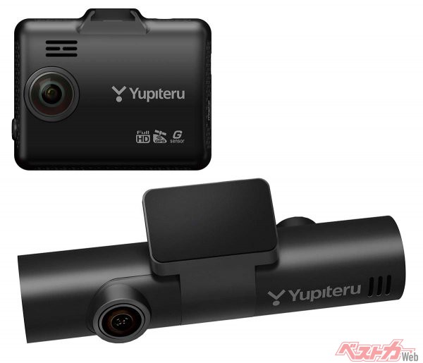 ユピテル全方面3カメラドライブレコーダーmarumie Y-3000（カー用品量販店販売モデル）／Z-300（カーディーラー専売モデル）