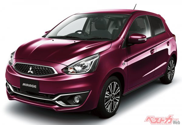 三菱 ミラージュ(マイナーチェンジ前・2019年6月)