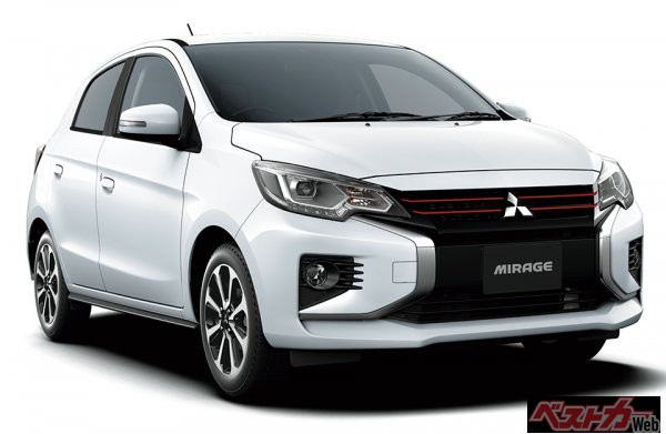 三菱 ミラージュ(マイナーチェンジ後・2020年4月)