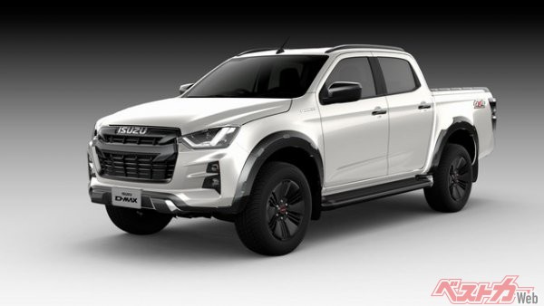 いすゞの世界戦略車「D-MAX」生産国であるタイではトヨタハイラックスと常にトップセールスを争う人気車だ。豪州や欧州でも好調なセールスを記録し、なんと専門のチューナーまで存在する