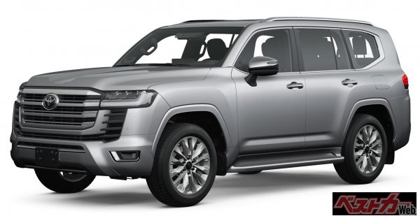 UAEトヨタで販売しているランドクルーザー300VX-R。販売店曰く「どこの国の仕様か判明すると、ウチにトヨタから電話が来てしまう」