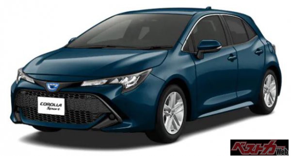 第5位はカローラスポーツ。ハイブリッドの標準モデルで30.0km/Lと驚異的な燃費をたたき出す。ただ走りのG” Z”モデルでは25.6㎞/Lとガクンと落ちる。車重と大径タイヤのせいか?