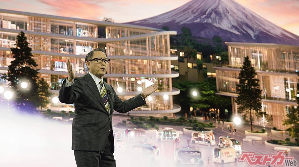 建設が始まったトヨタの未来都市、ウーブンシティ。詳細は発表されていないが、2030年にはリアルな暮らしが始まっていることは確実。これが未来への地図となるはずだ