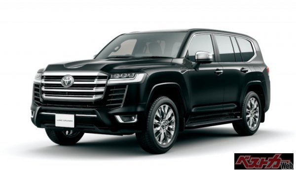 ワースト2位は今年発売のランドクルーザー300の上級モデルで7.9㎞/L。200系からワーストの常連で新型もあまり向上せず。ただその分動力性能は飛躍的に向上している